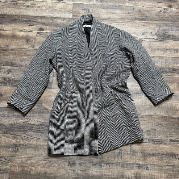 IRO Jackets & Blazers - IRO Herringbone Wool Cashmere Blend Harringbone Jacket